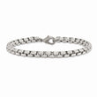 Stainless Steel Polished Fancy Box 8.5in Bracelet