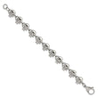 Stainless Steel Skull 8in Bracelet
