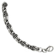 Stainless Steel Gothic 8.75in Bracelet