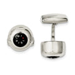 Stainless Steel Functional Compass Cufflinks