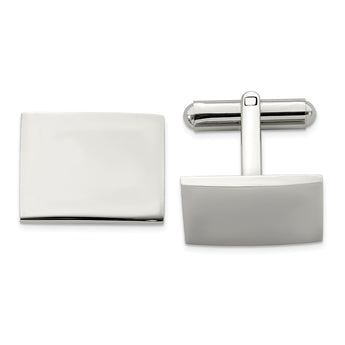 Stainless Steel Polished Cufflinks