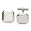 Stainless Steel Polished Cuff Links