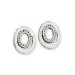 Stainless Steel CZ Earrings
