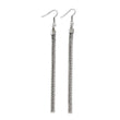 Stainless Steel Polished Dangle Earrings - Birthstone Company