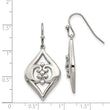 Stainless Steel Shepherd Hook Dangle Earrings
