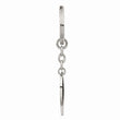 Stainless Steel Polished Heart Key Ring