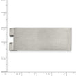 Stainless Steel Brushed Money Clip