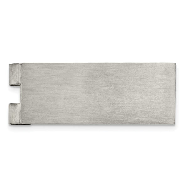 Stainless Steel Brushed Money Clip