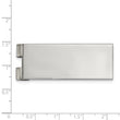 Stainless Steel Polished Money Clip
