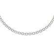 Stainless Steel Polished 6MM Circle Link Necklace