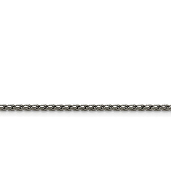 Stainless Steel 2.50mm Polished Fancy Link Chain