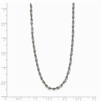 Stainless Steel Polished 2.0mm 16in Fancy Link Chain - Birthstone Company