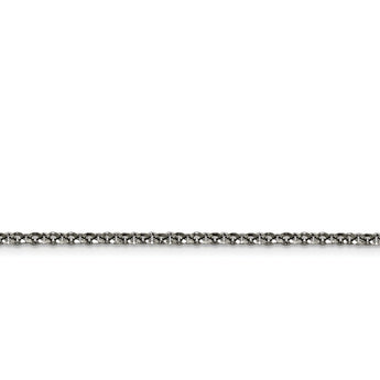 Stainless Steel Polished 3.20mm Rolo Chain