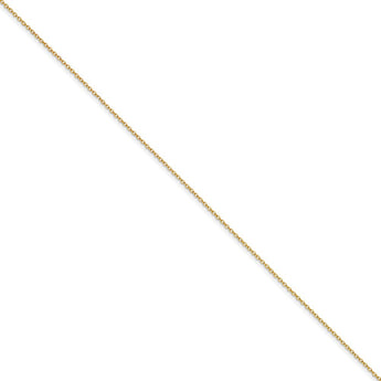 Yellow Rhodium over Brass 1.70mm Plated Rolo Chain