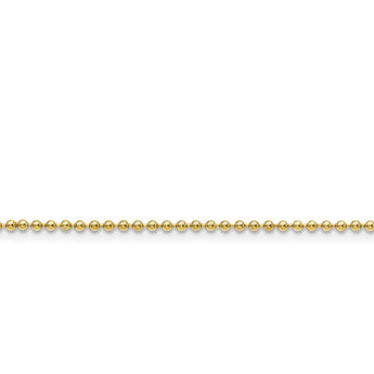 Stainless Steel IP Gold-plated 2.0mm 24in Ball Chain