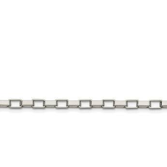 Stainless Steel 4.8mm 30in Square Link Chain