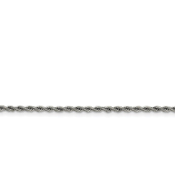 Stainless Steel 2.4mm 30in Rope Chain