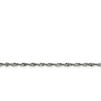 Stainless Steel 2.5mm 24in Singapore Chain
