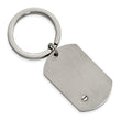 Stainless Steel Brushed and Polished Bracelet, Money Clip and Key Ring Set