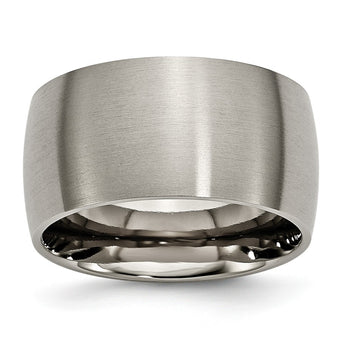 Titanium 12mm Brushed Band
