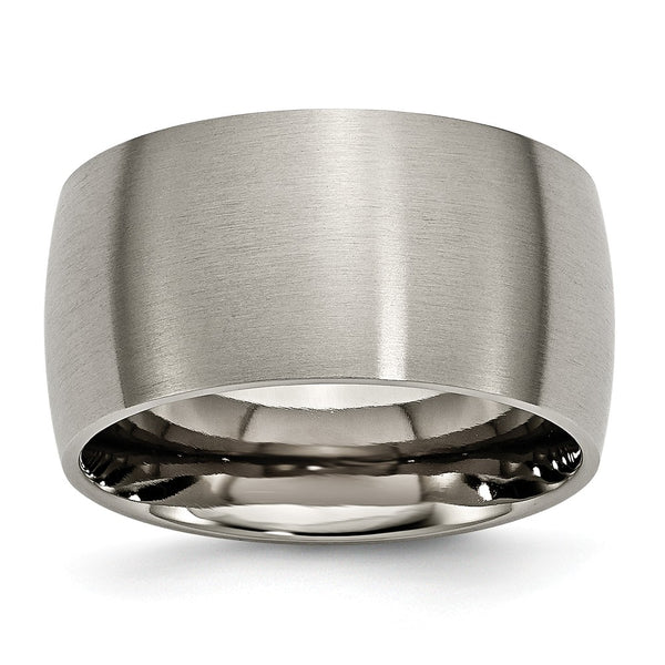 Titanium 12mm Brushed Band