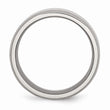 Titanium Beveled Edge 8mm Polished Band