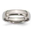 Titanium 5mm Polished Band