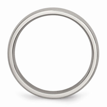 Titanium 4mm Polished Band