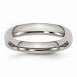 Titanium 4mm Polished Band