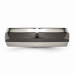 Titanium Black Ti Two-tone 7mm Polished Band
