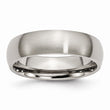 Titanium 6mm Brushed Band