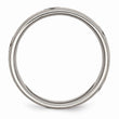 Titanium 8mm Laser Design Brushed Band