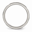 Titanium 8mm Laser Design Brushed Band