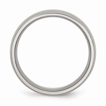 Titanium 8mm Brushed Band
