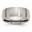 Titanium 8mm Brushed Band