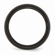 Titanium Black Ti 8mm Polished Band