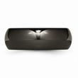 Titanium Black Ti 8mm Polished Band