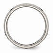 Titanium 8mm Laser Design Polished Band