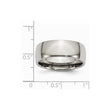 Titanium 8mm Polished Band