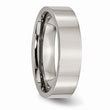 Titanium Flat 6mm Polished Band