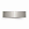 Titanium Flat 6mm Brushed Band