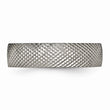 Titanium 6mm Textured Band
