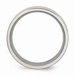 Titanium Flat 8mm Brushed Band