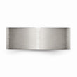 Titanium Flat 8mm Brushed Band