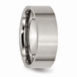 Titanium Flat 8mm Brushed Band