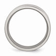 Titanium Flat 8mm Polished Band