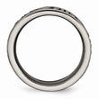 Titanium Grey Domed Lattice 8.0mm Band