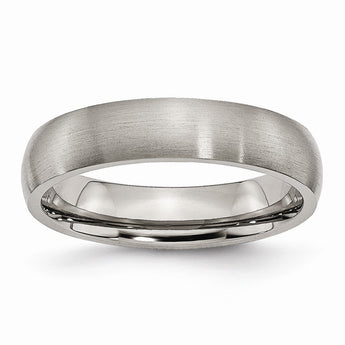 Titanium 5mm Brushed Band