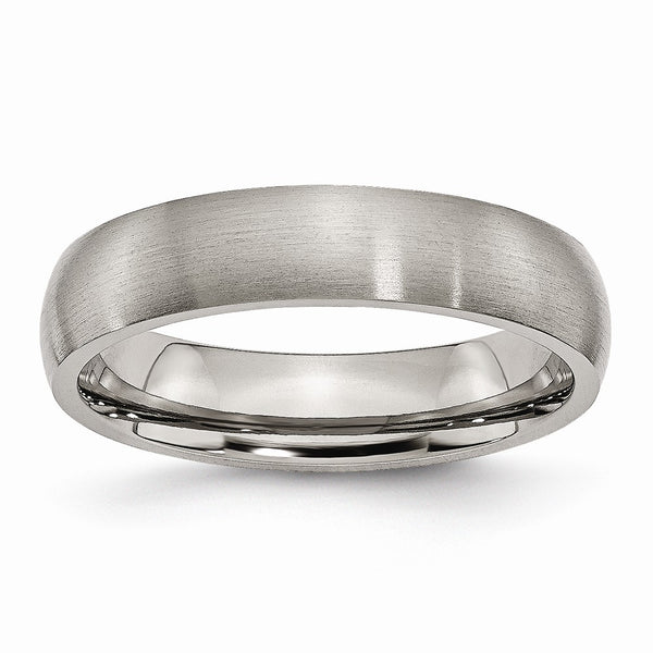 Titanium 5mm Brushed Band