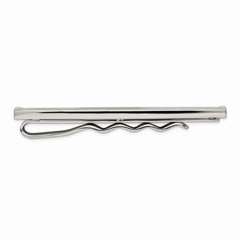 Titanium Brushed and Polished Tie Bar